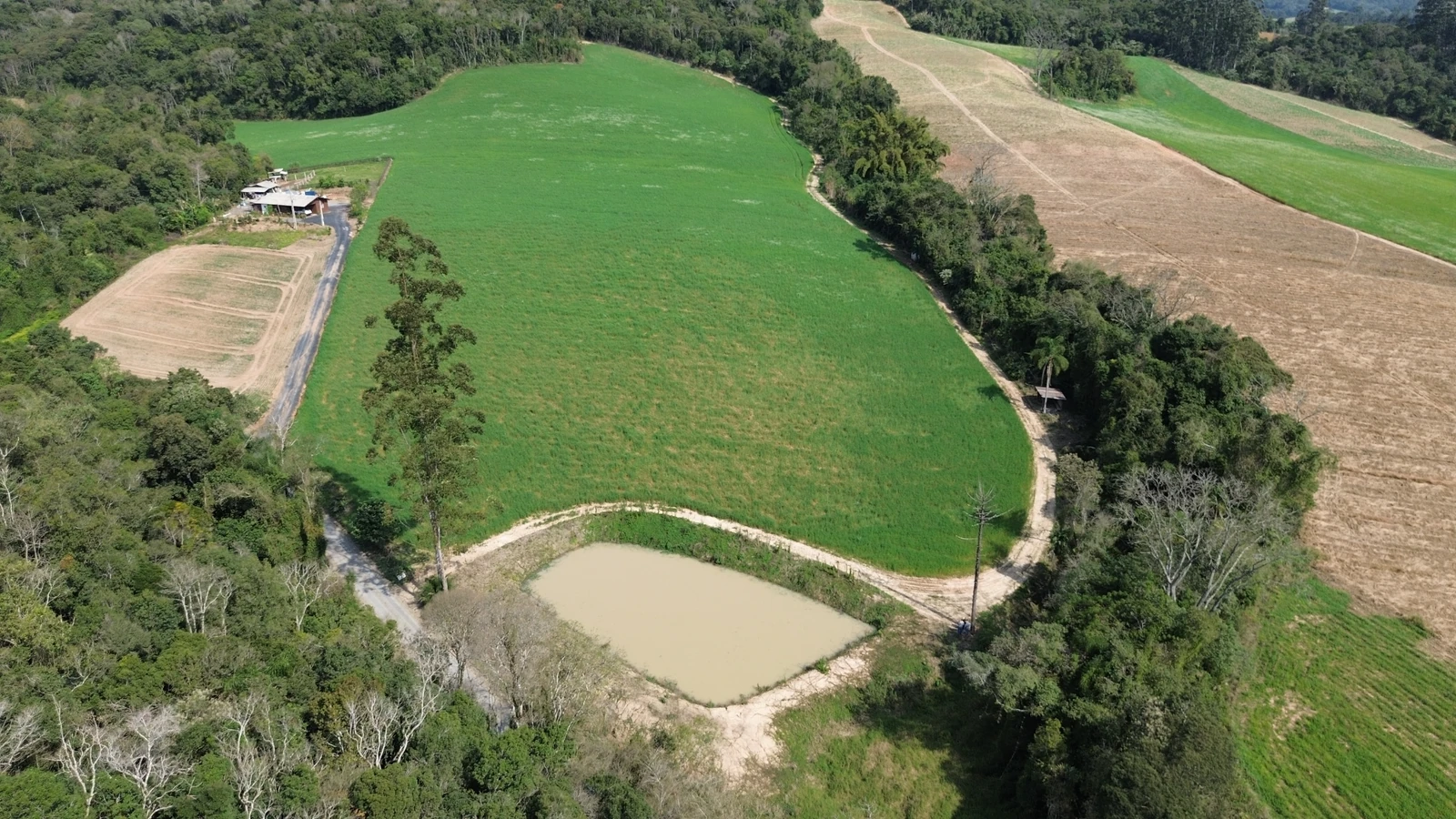 Terreno rural de 12,73 ha no Rio Batalha, Ituporanga/SC