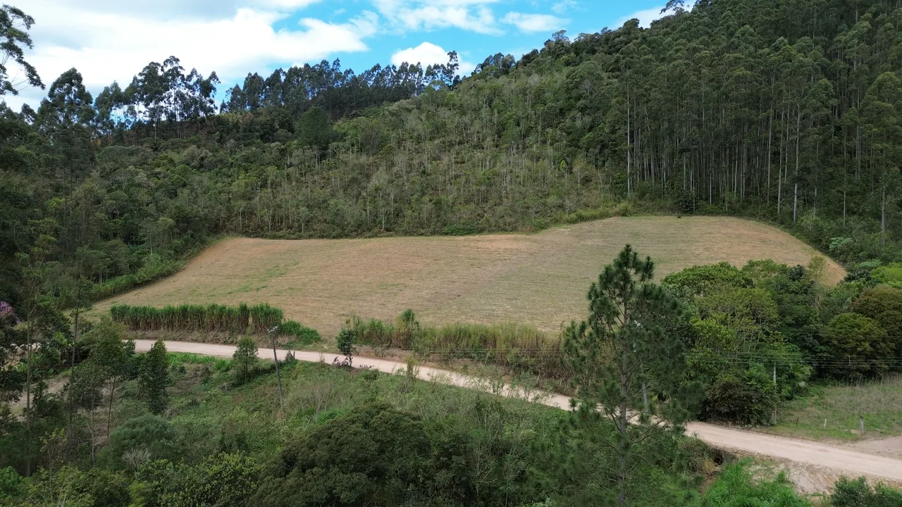 Área aberta e entorno em Alto Rio Novo, Apiúna/SC